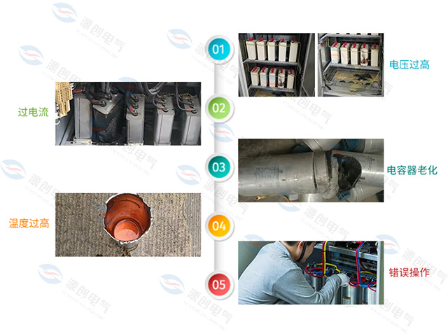 導(dǎo)致運行中電力電容器故障的5個原因